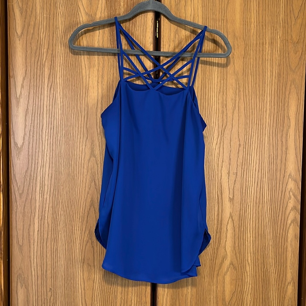 Royal blue dress shirt